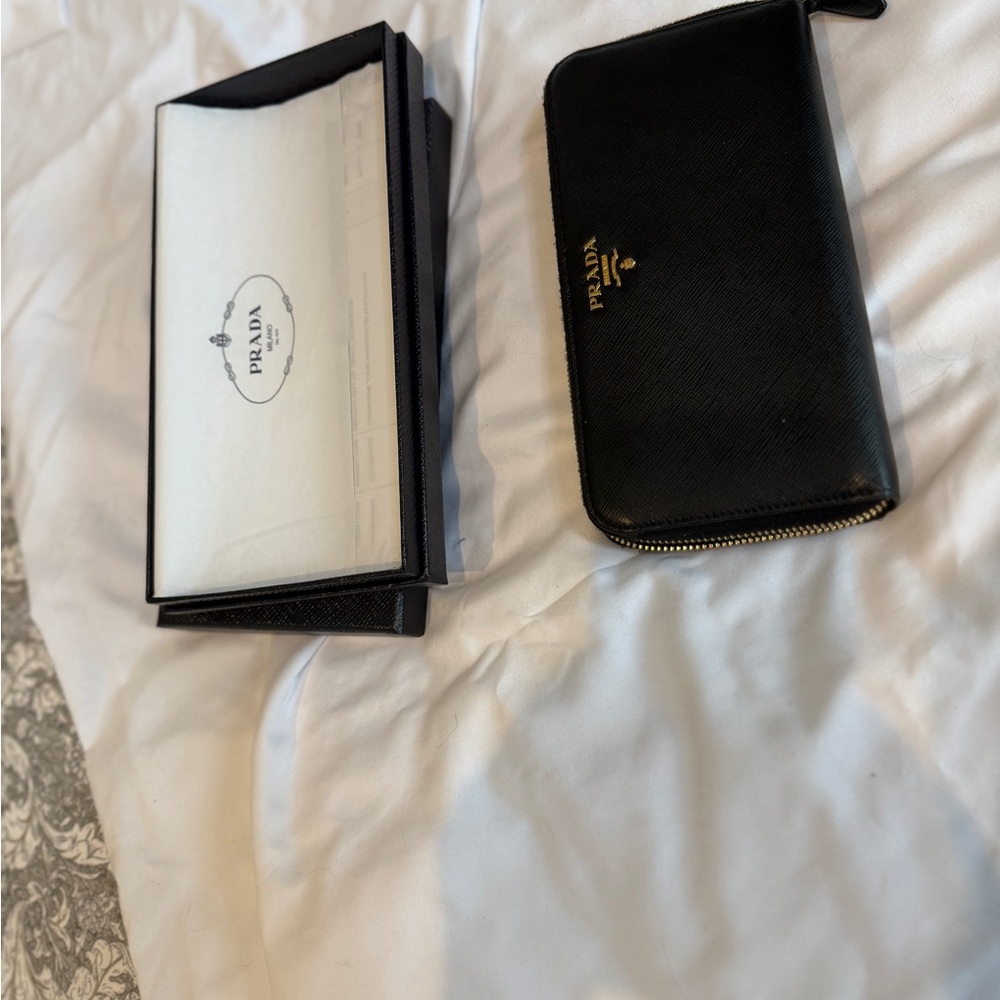 Prada Black Wallet